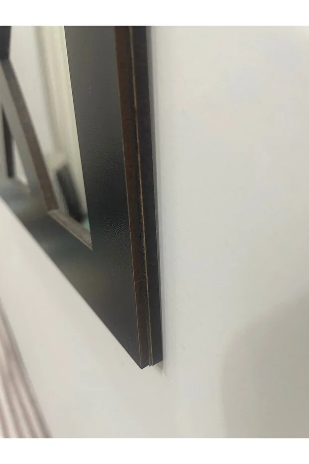 Dekoratif Geometrik Desenli Ayna Boyalı Hazır Pleksi Aynalı 3 Adet 20x60 Ölçülerinde